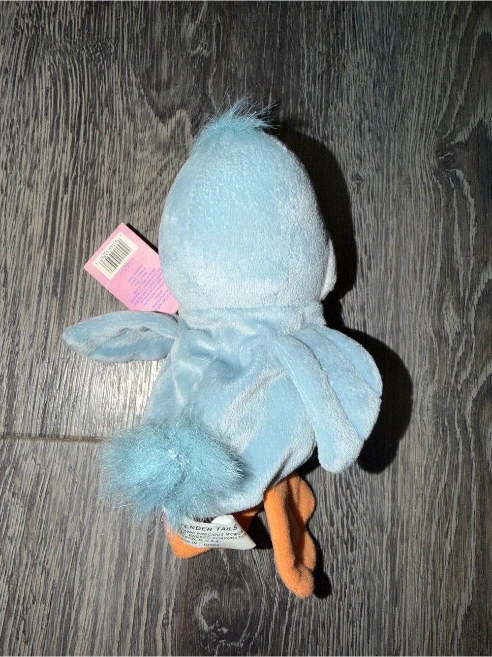 Vintage 1997 Precious Moments Tender Tails Bird Plush Stuffed Animal 471917 NWT